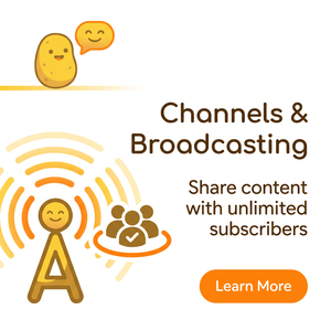 POTATO品牌 - Potato聊天软件搜索功能：全文搜索、高级搜索、搜索过滤